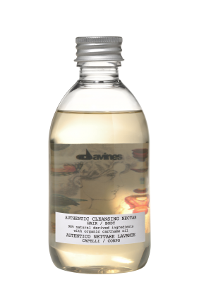 Davines Authentic очищающий нектар для лица, волос и тела