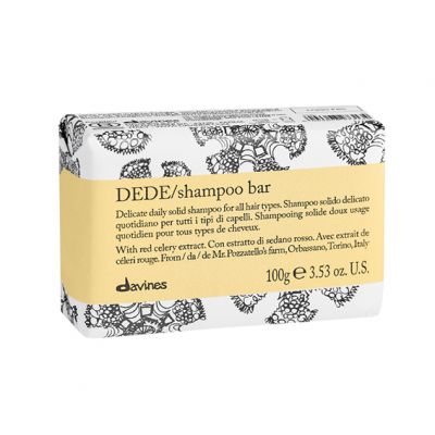 DAVINES DEDE ТВЕРДЫЙ ШАМПУНЬ ДЛЯ ДЕЛИКАТНОГО ОЧИЩЕНИЯ ВОЛОС